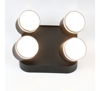 Светильник General Lighting Systems спот, на основании, накладной, 220*220*95мм, серия Вихрь, General GWL-4GX53-M-IP20 662024