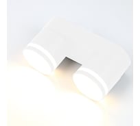 Светильник General Lighting Systems спот, на основании, накладной, двойной, 80*220*82*95мм, серия Вихрь, General GWL-2GX53-M- 662019
