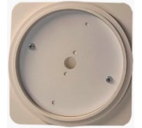 Платформа теневая EKS круглая, одинарная, под светильник HANDY, 10W, белая, 125x125x2мм 0У-00004722