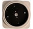 Платформа теневая EKS круглая, одинарная, под светильник HANDY, 10W, черная, 125x125x2мм 0У-00004723 1