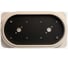 Платформа теневая EKS овальная, DUO, под светильник HANDY, 10W, черная, 230x125x2мм 0У-00004727 1