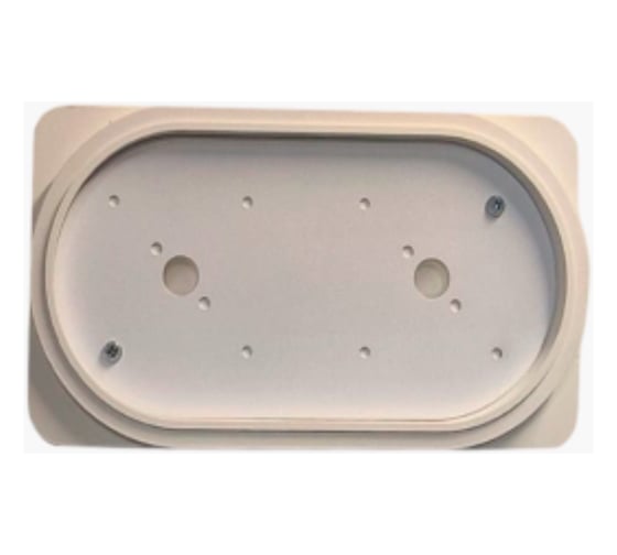 Платформа теневая EKS овальная, DUO, под светильник HANDY, 10W, белая, 230x125x2мм 0У-00004726 1