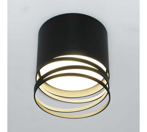 Светильник спот накладной General Lighting Systems Спираль D82х85мм GWL-GX53-M-IP20, под лампу GX53 до 50 Вт 661716