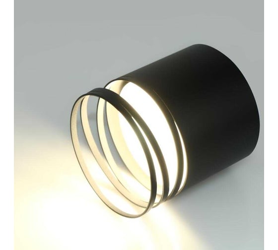 Светильник спот накладной General Lighting Systems Спираль D82х85мм GWL-GX53-M-IP20, под лампу GX53 до 50 Вт 661716