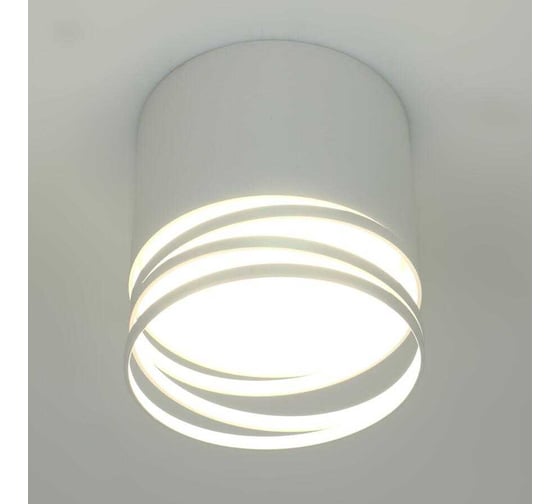 Светильник спот накладной General Lighting Systems Спираль D82х85мм GWL-GX53-M-IP20, под лампу GX53 до 50 Вт 661715