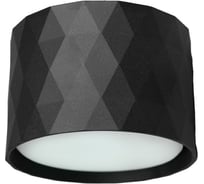 Светильник спот General Lighting Systems GWL-GX53-M-IP20 Черный Ромб под лампу GX53 накладной D83мм H55мм IP20 661790