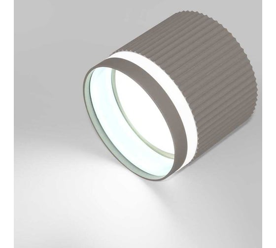 Светильник спот накладной General Lighting Systems Полосы D85х75мм GWL-GX53-M-IP20, с боковым рассеивателем 661786