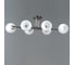Потолочная люстра ILLUMICO IL0798-6CSQ-25 BK AB TRENTO 2