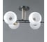 Потолочная люстра ILLUMICO IL0798-6CSQ-25 BK AB TRENTO 3