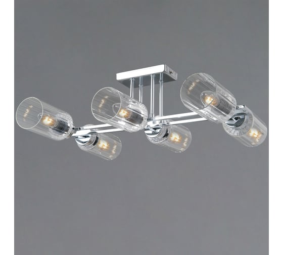 Потолочная люстра ILLUMICO IL0780-6CSQ-25 CR NAPLES 1