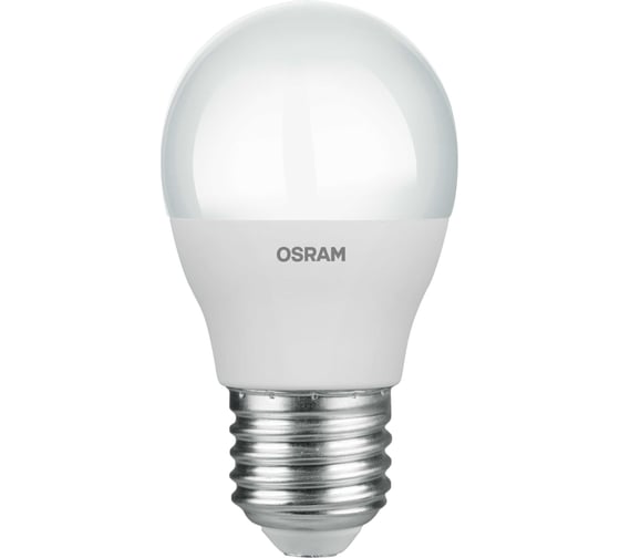 Светодиодная лампочка Osram LED VALUE CLP100 12SW/830 230VFR E27 RU 5 лампочек в отгрузочной упаковке 4099854309090
