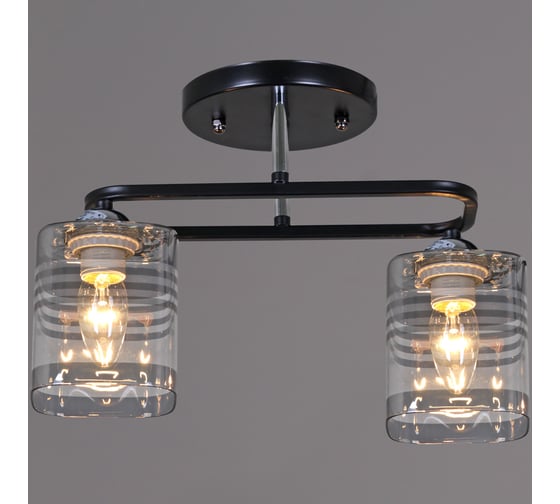 Потолочный светильник Reluce 70209-0.3-02 BK+CR 1