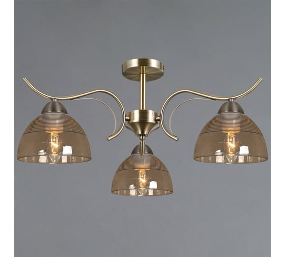 Потолочный светильник ILLUMICO IL0733-3CSQ-25 AB AREZZO 1