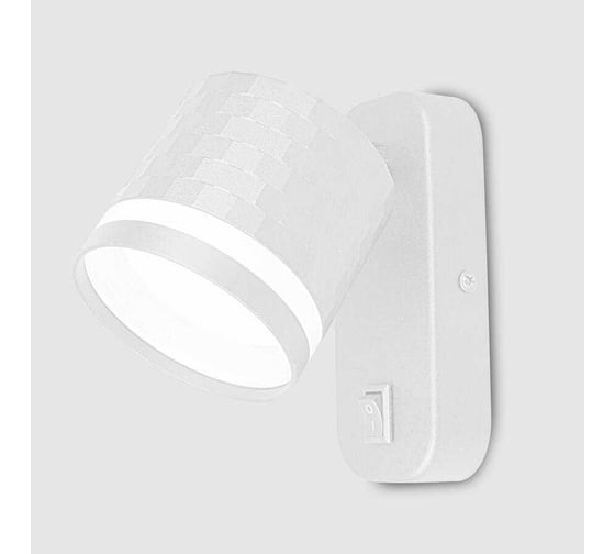 Светильник (бра) накладной General Lighting Systems Кирпич с выключателем на корпусе D82хH70 GWL-GX53-M-IP 661778 1