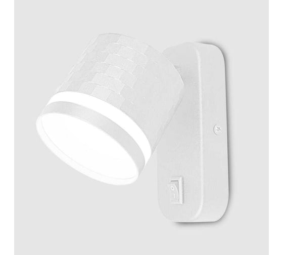 Светильник (бра) накладной General Lighting Systems Кирпич с выключателем на корпусе D82хH70 GWL-GX53-M-IP 661778