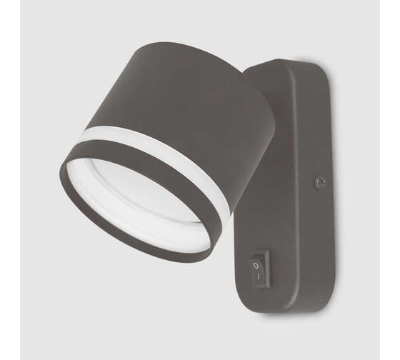 Светильник (бра) накладной General Lighting Systems Башня с выключателем на корпусе D82хH70 GWL-GX53-M-IP20 661750 1