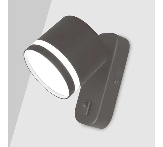 Светильник (бра) накладной General Lighting Systems Башня с выключателем на корпусе D82хH70 GWL-GX53-M-IP20 661750
