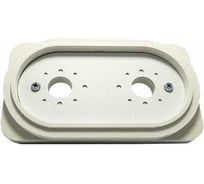 Платформа теневая EKS DUO белая, овал, под светильник Art GU10 160x90x20мм 0У-00004448