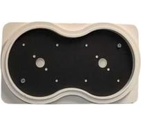 Платформа теневая EKS DUO круглая, под светильник HANDY 10W черная 230x125x2мм 0У-00004725