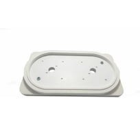 Платформа теневая EKS DUO белая, овал, под светильник Art GX53 215x117x20мм 0У-00004445