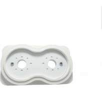 Платформа теневая EKS DUO белая, круг, под светильник Art GU10 160x90x20мм 0У-00004449