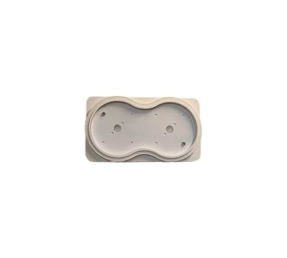 Платформа теневая EKS DUO круглая, под светильник HANDY 10W белая 230x125x2мм 0У-00004724 1