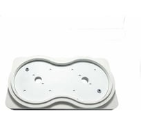 Платформа теневая EKS DUO белая, круг, под светильник Art GX53 215x120x15мм 0У-00004447