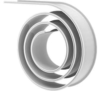 Рассеиватель VARTON гибкий, опаловый, из поликарбоната, 60x8 мм, длина рулона 30,2 м V2-XL-OP00-02.0.0777.00