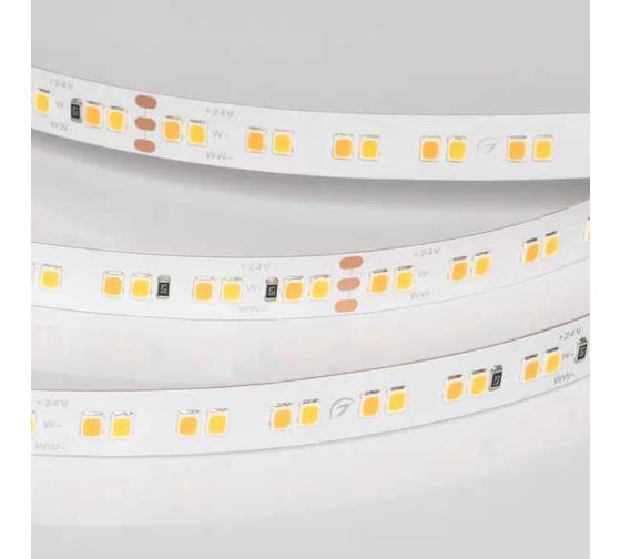Светодиодная лента Arlight UL-A160-10mm 24V Warm-MIX 5м 057684