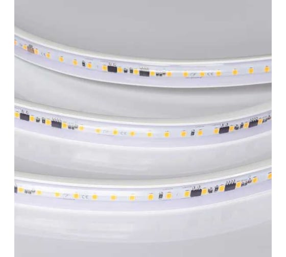 Светодиодная лента герметичная Arlight ARL-PV-A120-15mm 230V Warm2700 50м 054701