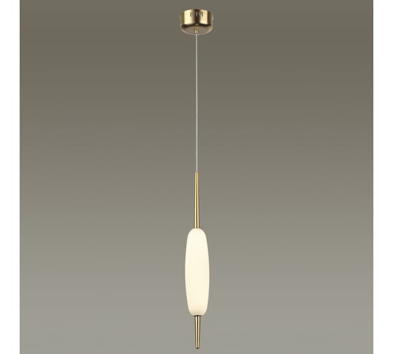 Подвес ODEON LIGHT, стекло LED 12W SPINDLE 4792/12L