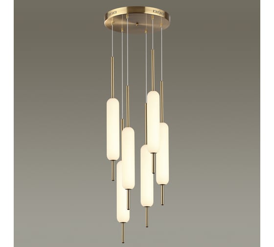 Подвес ODEON LIGHT, стекло LED 72W REEDS 4794/72L