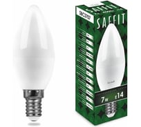Светодиодная лампа SAFFIT SBC3707 Свеча E14 7W 6400K 55169