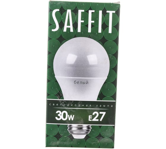 Светодиодная лампа SAFFIT SBA6530 Шар E27 30W 4000K 55183