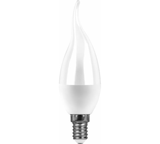 Светодиодная лампа SAFFIT SBC3713 Свеча на ветру E14 13W 6400K 55175