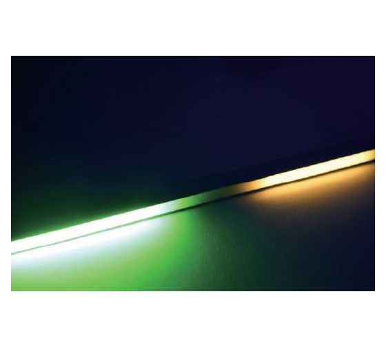 LED лента VARTON NEON 14W/m DMX RGBW IP67 (упаковка 20м), 3D 20*20 мм угол 120 гр VLS-65-140-DMX-20-DU-RGBW