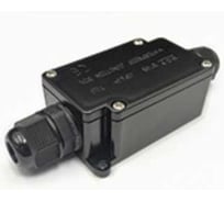 Влагозащищенная распаячная коробка для удлинения кабеля ленты VARTON AC230V с предохранителем IP65 (упаковка 10 шт) V4-R0-00.0044.STR-0044