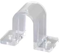 Комплект монтажных клипс VARTON для ленты NEON 10x20 DOME 20 шт прозрачные V4-NS-00.0053.STR-0006