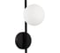 Светильник настенный Evoluce Черный/Белый G9 LED 1х5W 4000K SLE1193-401-01 1