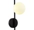 Светильник настенный Evoluce Черный/Белый G9 LED 1х5W 4000K SLE1193-401-01 2