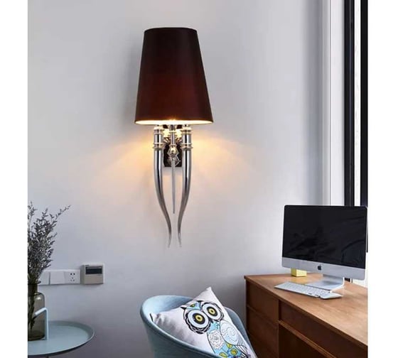 Настенный светильник IMPERIUMLOFT Crystal Light Brunilde Ipe Cavalli H52 Gold/Black 189450-22