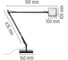 Настольная лампа IMPERIUMLOFT Kelvin LED Base Shiny black F3311030 190576-22 5
