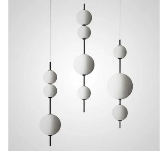 Подвесной светильник IMPERIUMLOFT White beads Pendant D50 275303-22