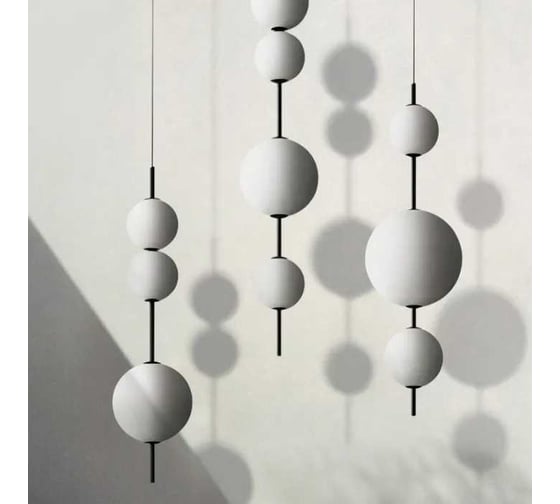 Подвесной светильник IMPERIUMLOFT White beads Pendant D50 275303-22