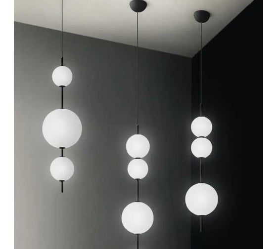 Подвесной светильник IMPERIUMLOFT White beads Pendant D50 275303-22