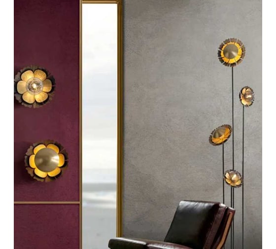 Торшер IMPERIUMLOFT CAMELLIA FL Чёрный 140590-26