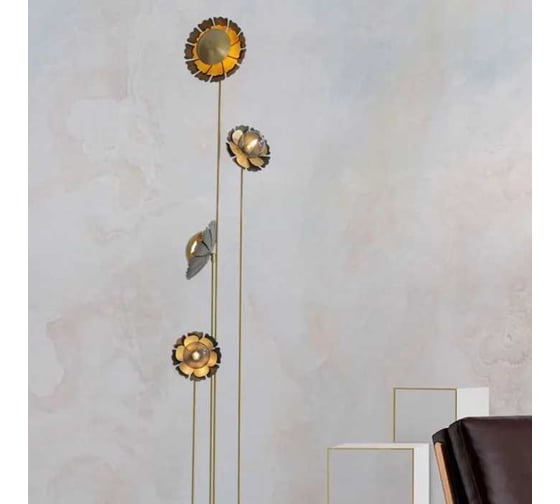 Торшер IMPERIUMLOFT CAMELLIA FL Чёрный 140590-26
