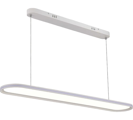 Светильник подвесной ST LUCE белый, LED, 2*56+12WМ, 4000K, 5780Lm, Ra>80, IP20, L1200xW150xH35, 180-240V ST615.543.68