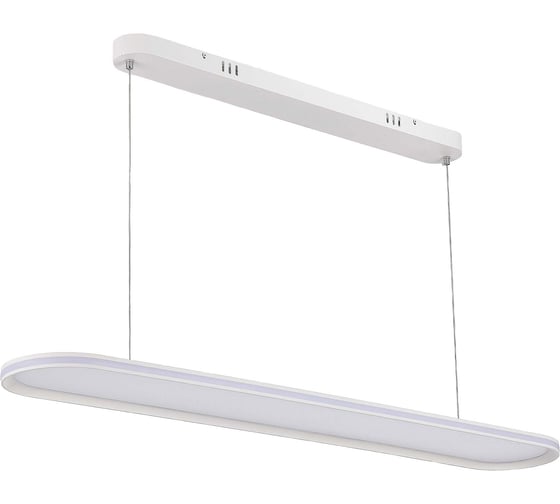 Светильник подвесной ST LUCE белый, LED, 2*56+12WМ, 4000K, 5780Lm, Ra>80, IP20, L1200xW150xH35, 180-240V ST615.543.68