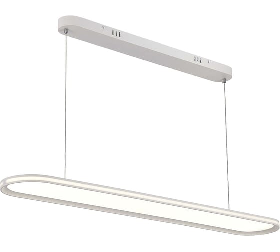 Светильник подвесной ST LUCE белый, LED, 2*56+12WМ, 4000K, 5780Lm, Ra>80, IP20, L1200xW150xH35, 180-240V ST615.543.68
